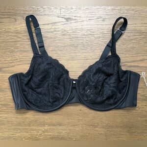 Bare Necessities black lace bra 42c